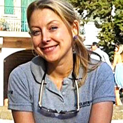 Chief stewardess Monika Salvatore