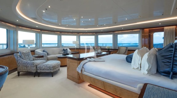 Lucky Lady owners suite bridge deck with panoramic view