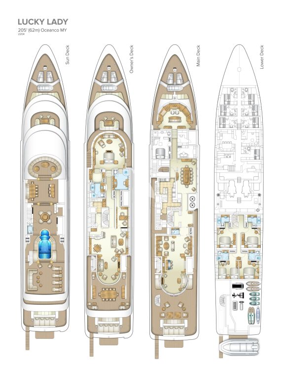 Lucky Lady Floor Plan