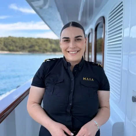 Crew of MAIA|Rafaela Karla Vidic — Chief steward/ess