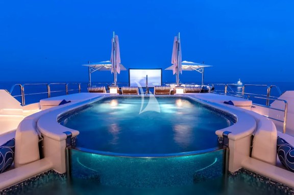 Infinity Pool and Outdoor Cinema