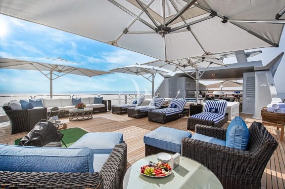 Sun Deck facing Forward
