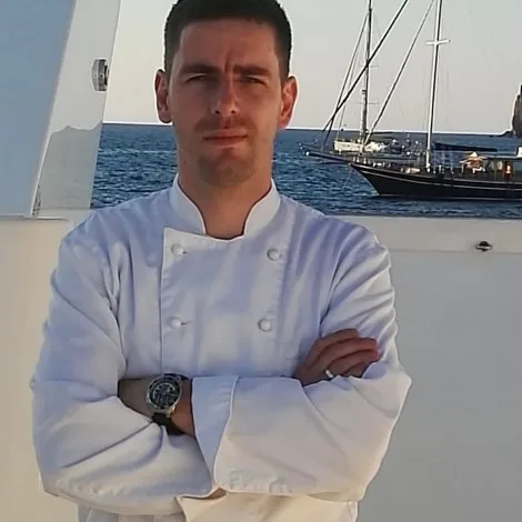 Crew of ALUMINIA TOO|Sasha Nikolich — Chef