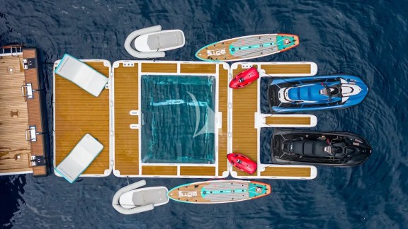 Floating Dock and Toys