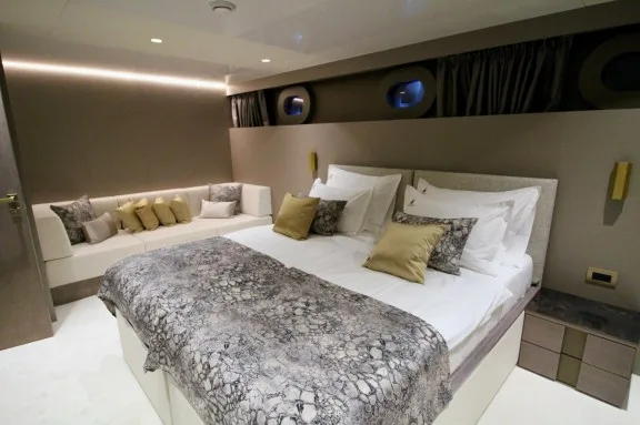 VIP Cabin on luxury motorsailer NOCTURNO in Croatia
