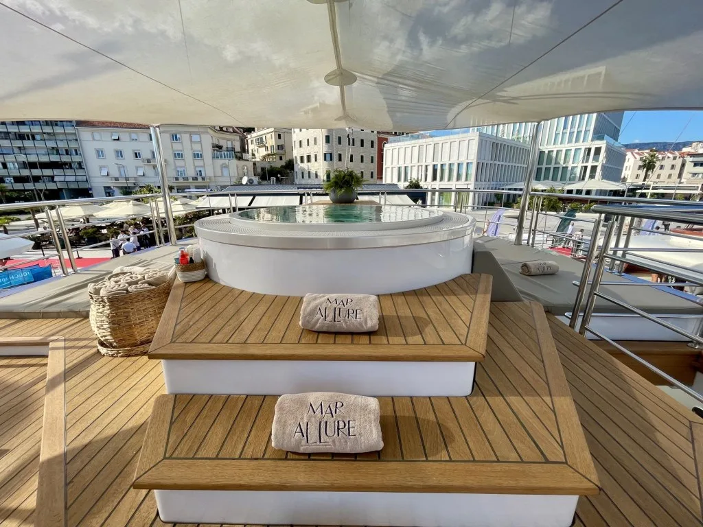 MARALLURE Review: One of Our Favorite Sundecks in Croatia, on a 42m Motorsailer