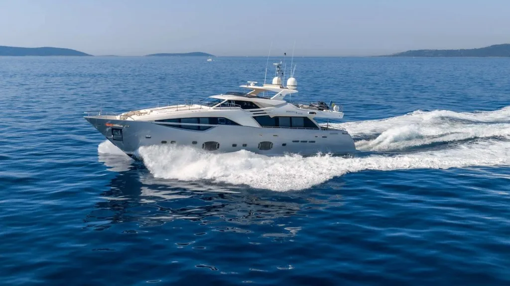 MORNING STAR off the Croatian coast