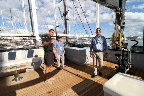 Klara Jakobsen's photo from the onboard visit