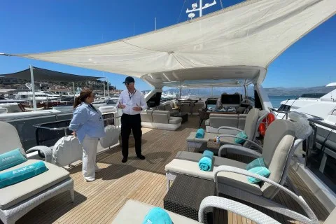 Klara Jakobsen's photo from the onboard visit