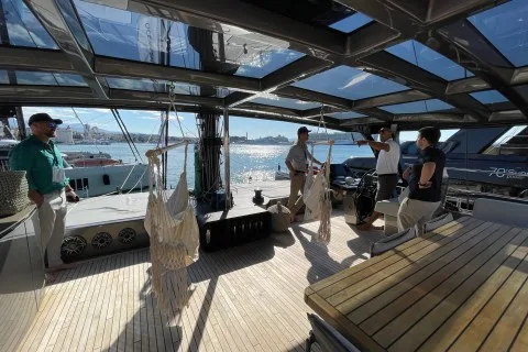 Klara Jakobsen's photo from the onboard visit