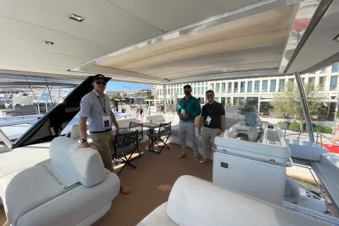 Klara Jakobsen's photo from the onboard visit
