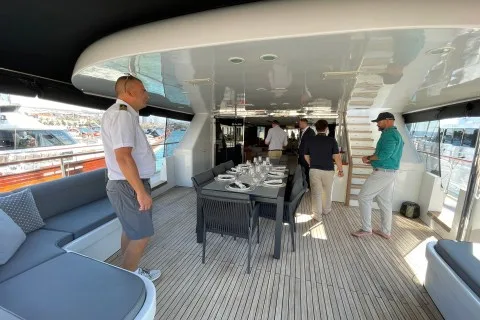 Klara Jakobsen's photo from the onboard visit