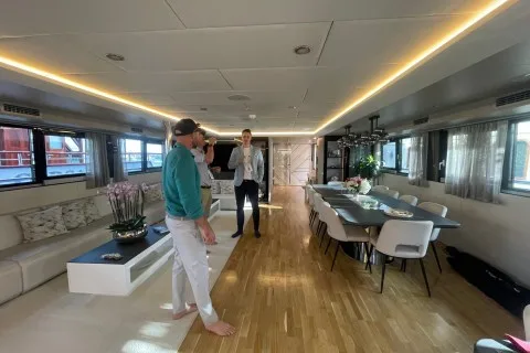 Klara Jakobsen's photo from the onboard visit