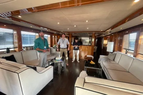 Klara Jakobsen's photo from the onboard visit