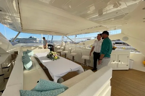 Klara Jakobsen's photo from the onboard visit