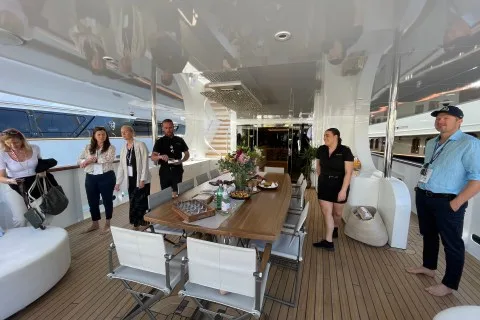 Klara Jakobsen's photo from the onboard visit