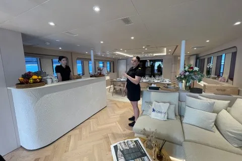Klara Jakobsen's photo from the onboard visit