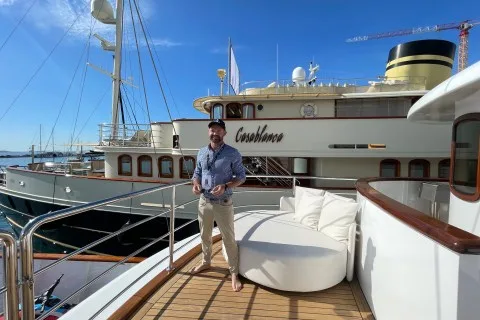 Klara Jakobsen's photo from the onboard visit