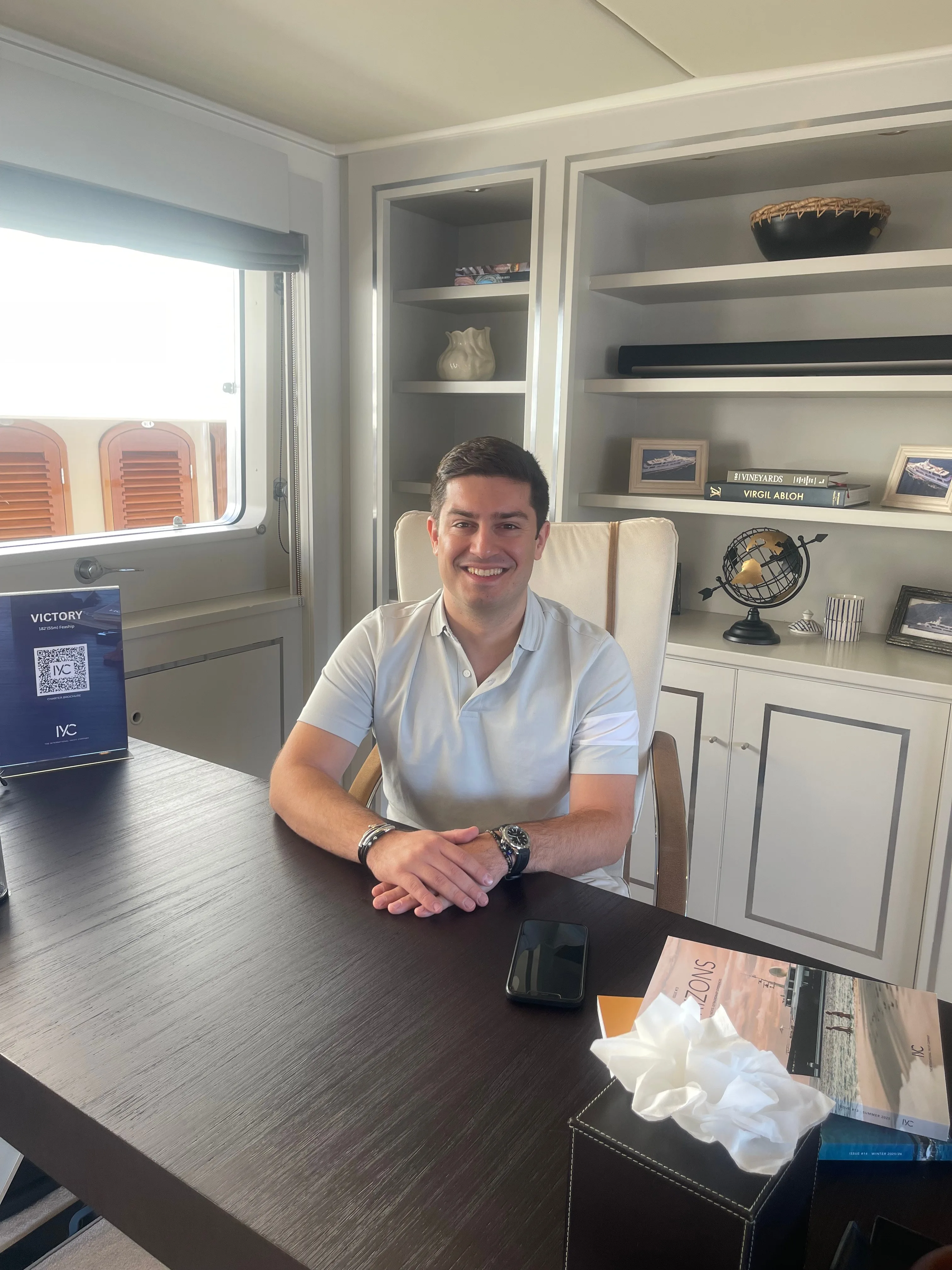 VICTORY yacht formal dining review image