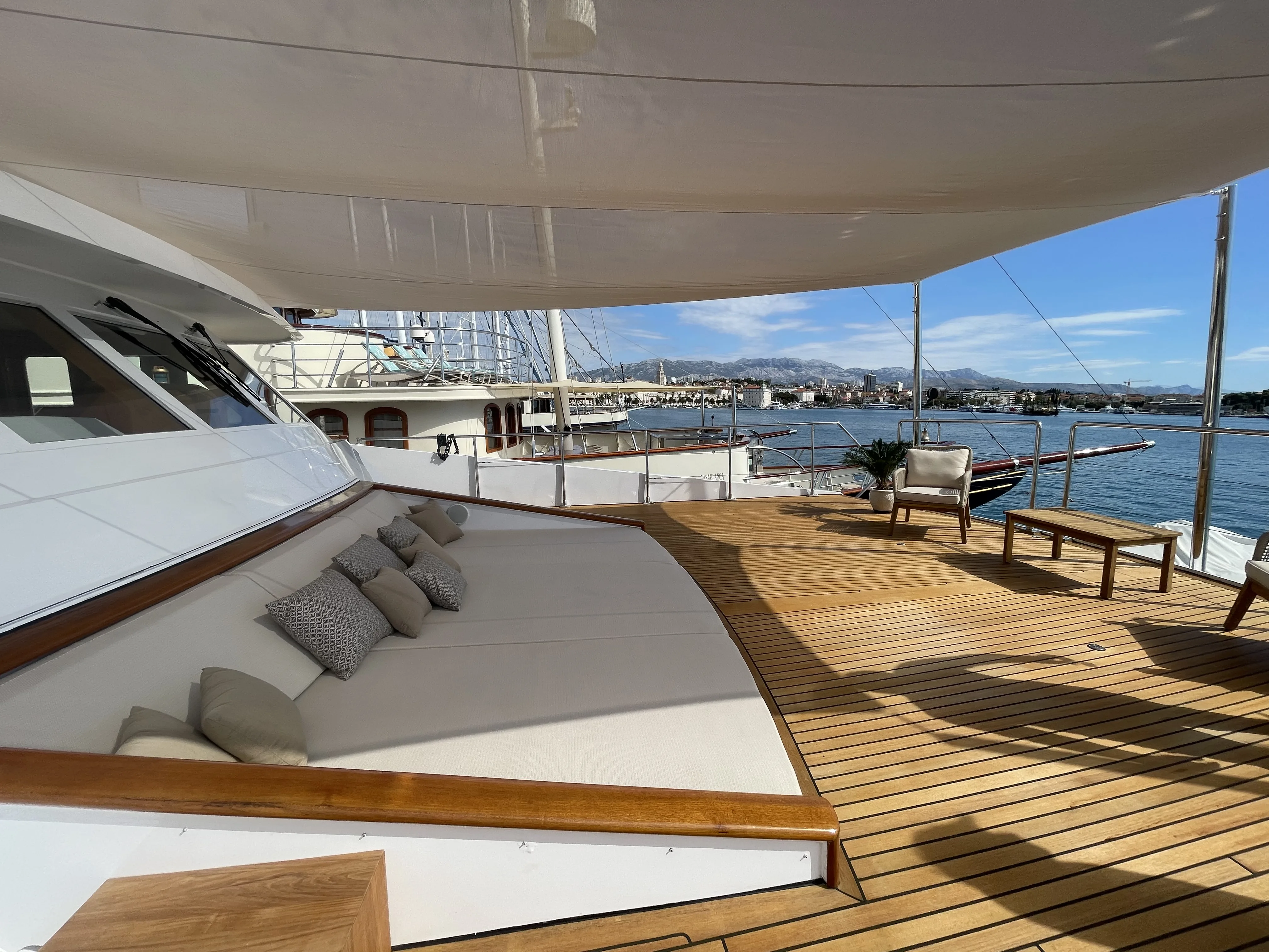 VICTORY yacht sundeck jacuzzi review image