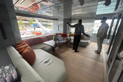 Klara Jakobsen's photo from the onboard visit