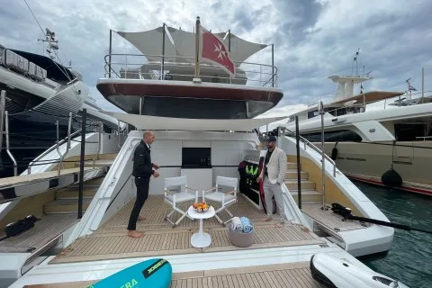 Klara Jakobsen's photo from the onboard visit