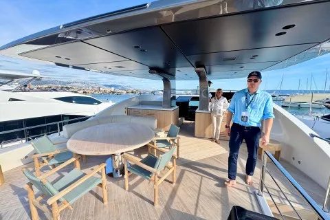 Klara Jakobsen's photo from the onboard visit
