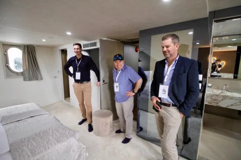 Klara Jakobsen's photo from the onboard visit