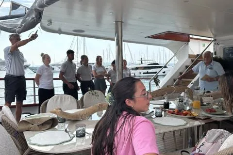 Chris de Kock's photo from the onboard visit