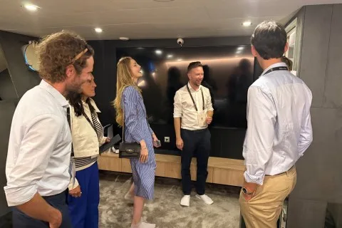 Klara Jakobsen's photo from the onboard visit