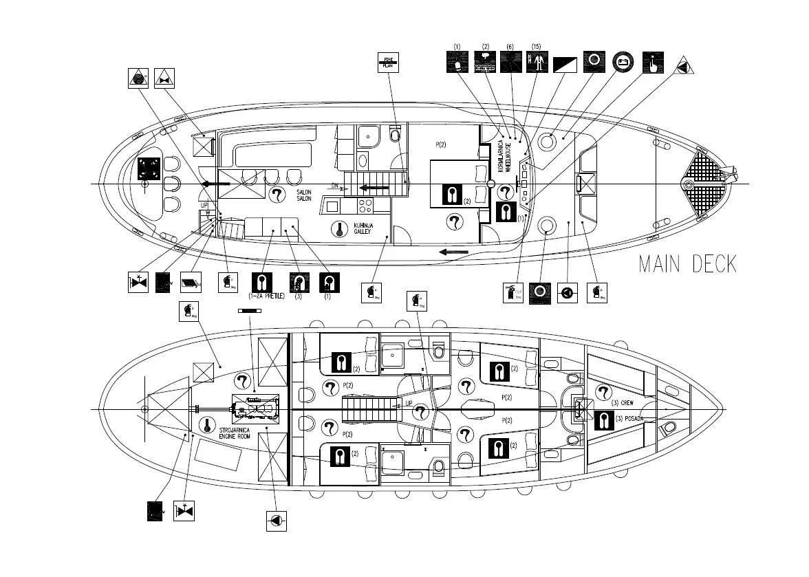 Layout of ADRIATIC BREEZE