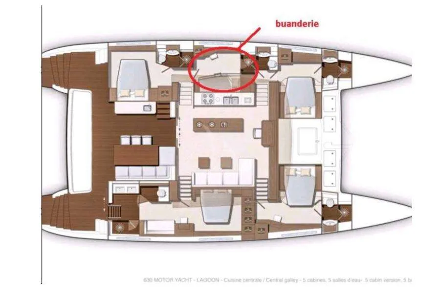 Layout of LA FREGATE