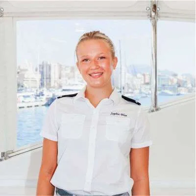 3rd Stewardess Tuva Heplinger