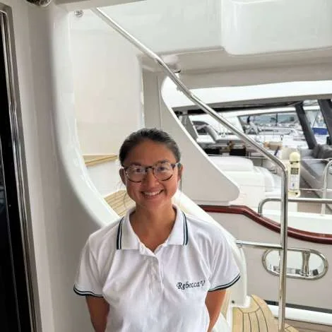 Crew of REBECCA V|Stewardess