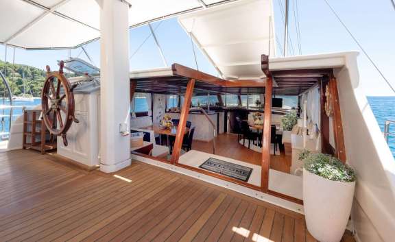 Gulet Nautilus - aft deck