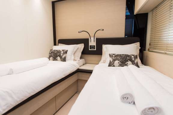 Starboard side guest cabin