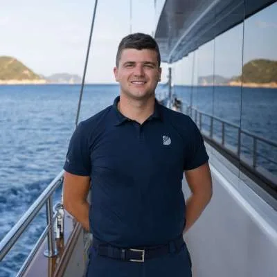 Deckhand Mislav Bekavac