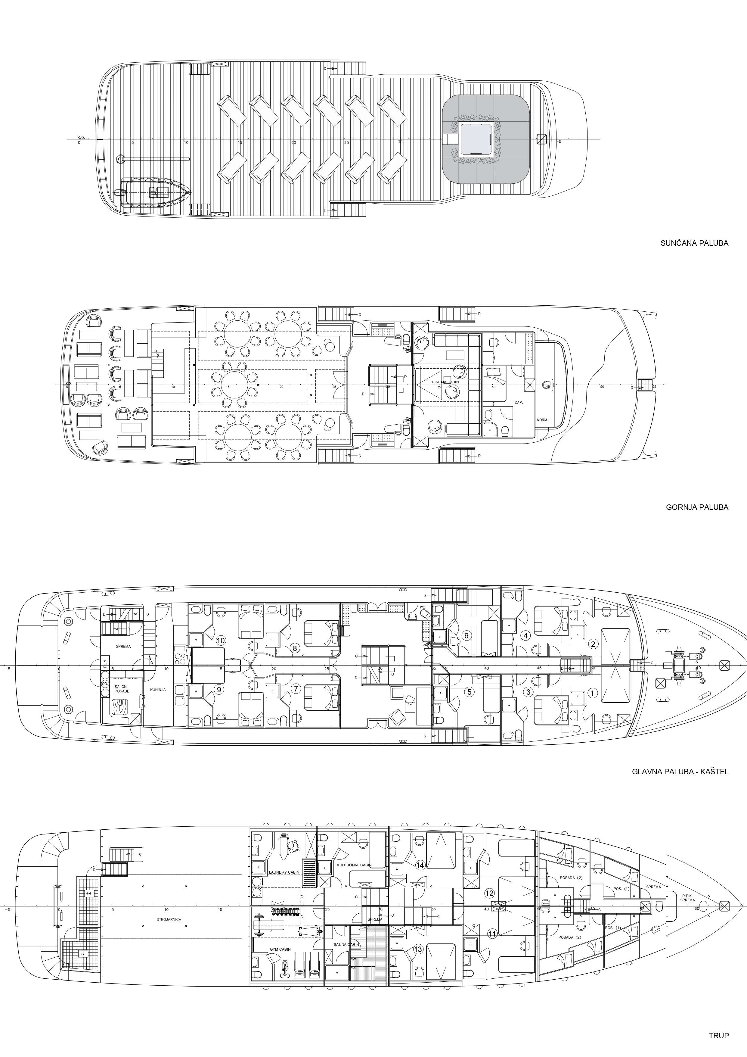 Layout of LUPUS MARE