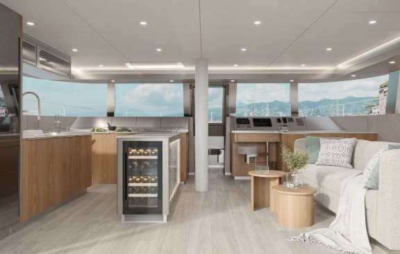 Sunreef 50 ZARA salon