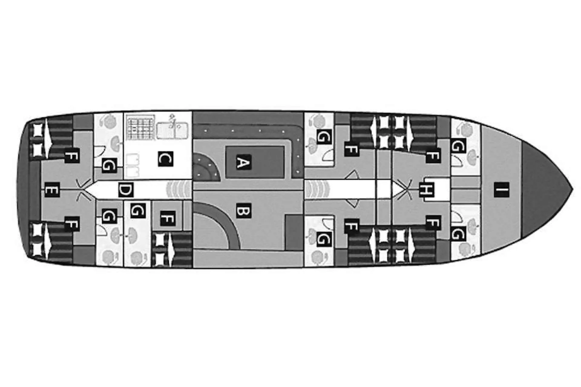 Layout of Hande Capo Galera