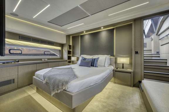 Master cabin on Prestige 690