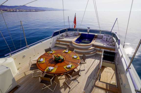 Upper aft deck