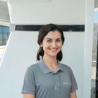 Chief Stewardess Nikoleta Roupaka