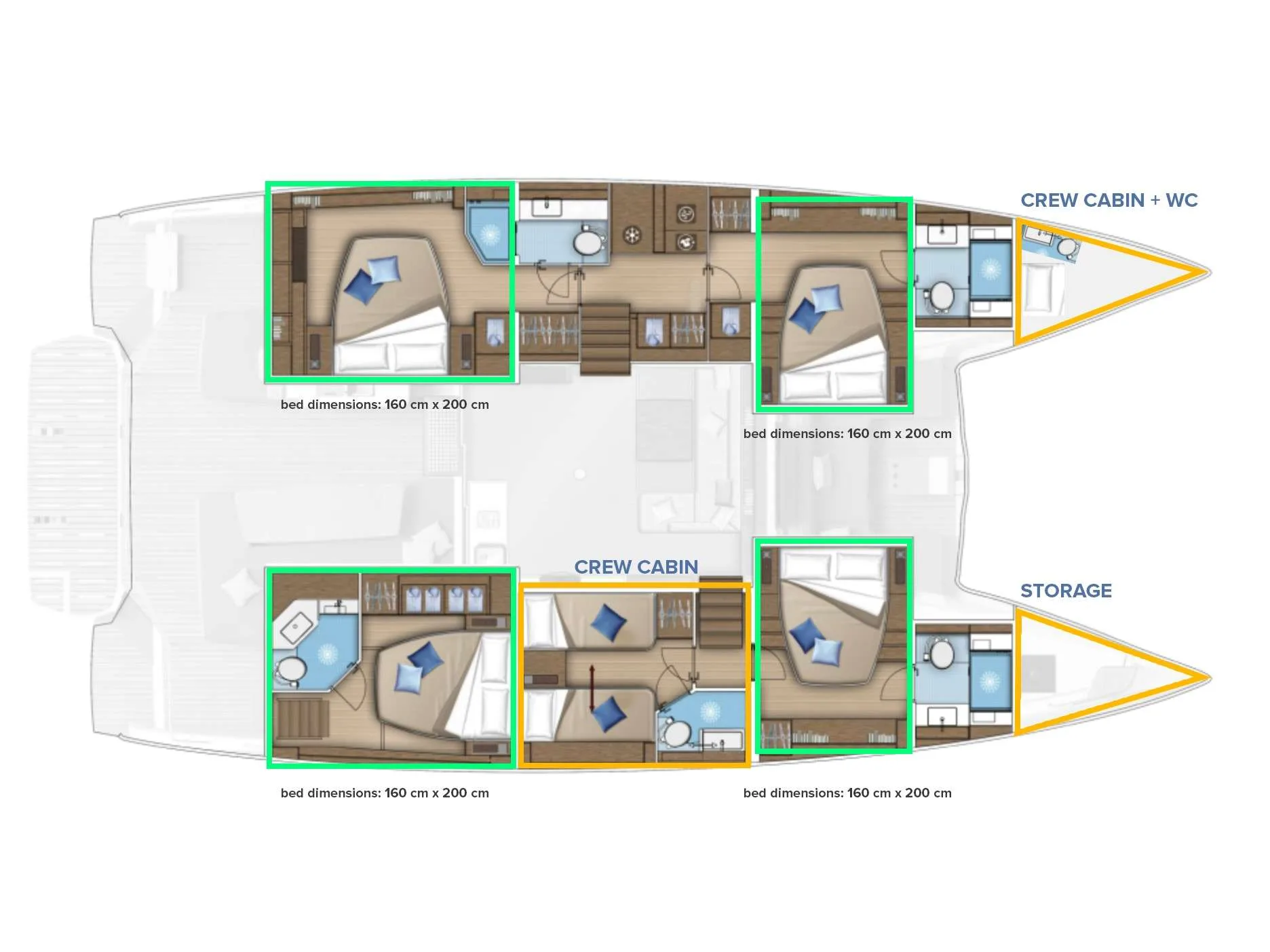 Layout of AGENDA 55 (Lagoon 55)