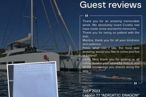 Review img # 10 of the yacht ADRIATIC DRAGON (Lagoon 77)