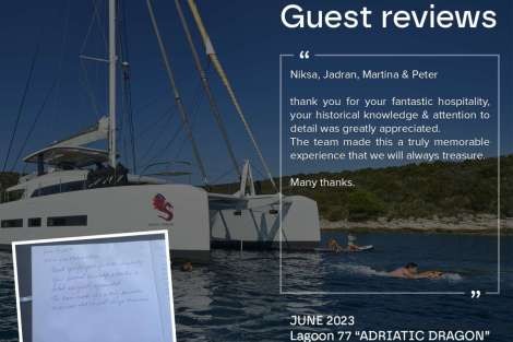 Review img # 6 of the yacht ADRIATIC DRAGON (Lagoon 77)