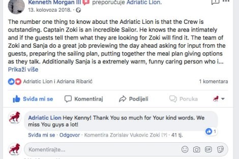 Review img # 1 of the yacht ADRIATIC LION (Lagoon 620)