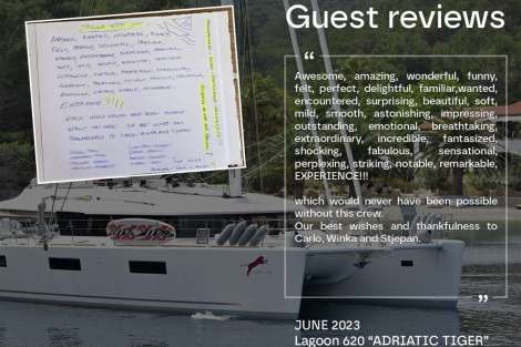 Review img # 14 of the yacht ADRIATIC TIGER (Lagoon 620)