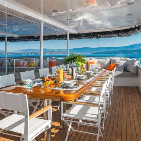 Food onboard AGAPE ROSE # 3