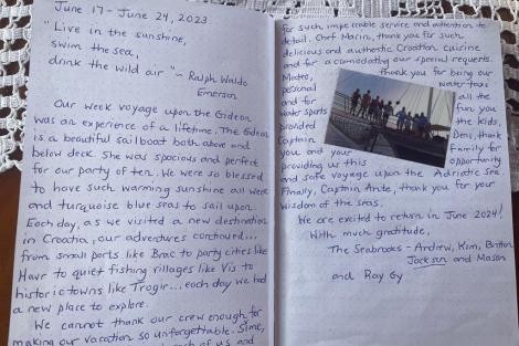 Review img # 14 of the yacht Gideon